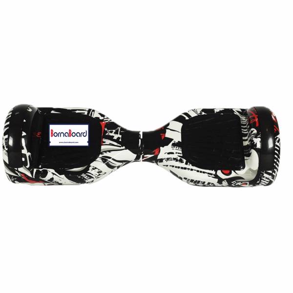 اسکوتر برقی برنابرد مدل Borna P5-B-Full-AutoBalance-Black-white