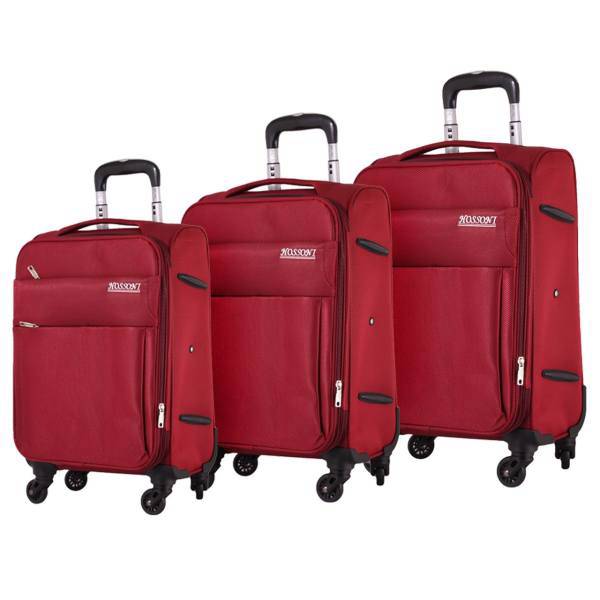 مجموعه سه عددی چمدان هوسنی مدل 7-8020، Hossoni 8020-7 Luggage 3 Pcs