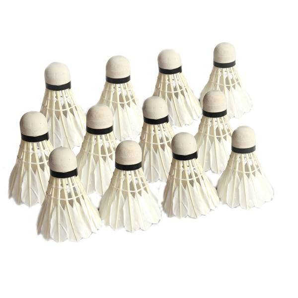 توپ بدمینتون مدل آموسی بسته 12 عددی، Amusi Badminton ball pack of 12