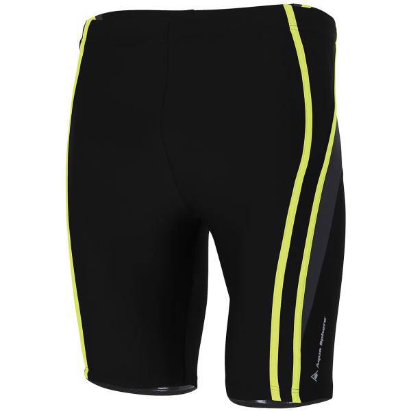 مایو مردانه آکوا اسفیر مدل Berkley Black Light Green، Aqua Sphere Berkley Black Light Green Swim Short For Men