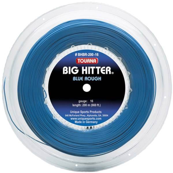 زه راکت تنیس یونیک مدل Tourna Big Hitter Blue Rough 16، Unique Tourna Big Hitter Blue Rough 16 Tennis Racket String