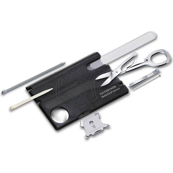 کیت ابزار ویکتورینوکس مدل Swiss Card Nailcare کد 07240T3، Victorinox Swiss Card Nailcare 07240T3