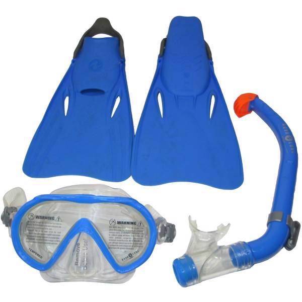 مجموعه اسنورکلینگ آکوالانگ مدل Santa Cruz مناسب برای کودکان، Aqualung Santa Cruz Snorkeling Set For Kids