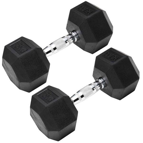 دمبل بادی اسکالپچر مدل BW-460 پانزده کیلوگرمی بسته 2 عددی، Body Sculpture BW-460 Dumbbell 15 Kg pack of 2