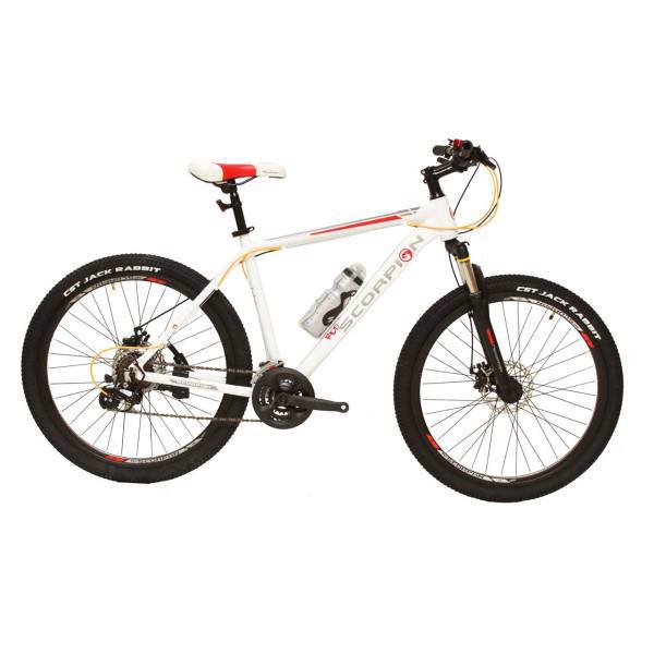 دوچرخه کوهستان اسکورپیون مدل RS260 YS701 Matt White 2017 سایز 26، Scorpion Rs260 Ys701 Matt White 2017 Mountain Bike Size 26