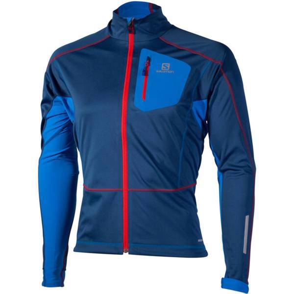 سویشرت مردانه سالومون مدل Equipe Softshell Midnight، Salomon Equipe Softshell Midnight Sweatshirt For Men