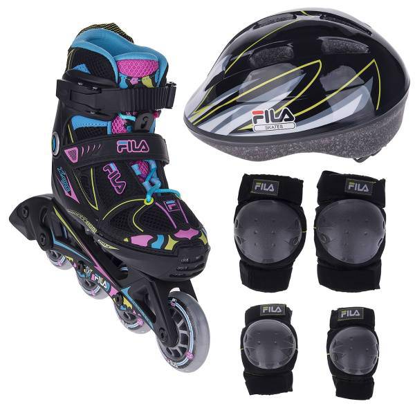 اسکیت کفشی پسرانه فیلا مدل X-One Combo 3، FILA X-One Combo 3 Roller Skate For Boys