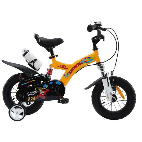 دوچرخه شهری قناری مدل Flying Bear سایز 12، Canary Flying Bear Urban Bicycle Size 12