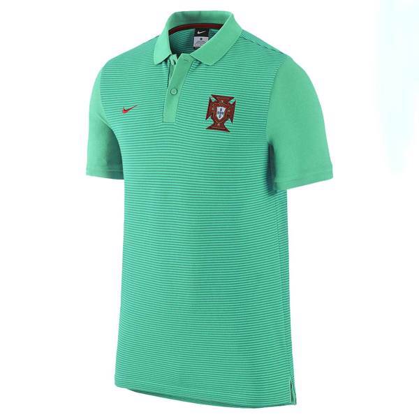 پلو شرت هواداری تیم ملی پرتغال نایکی مدل FPF AUTH، Nike Portugal FPF AUTH Polo Shirt Jersey teams For Men