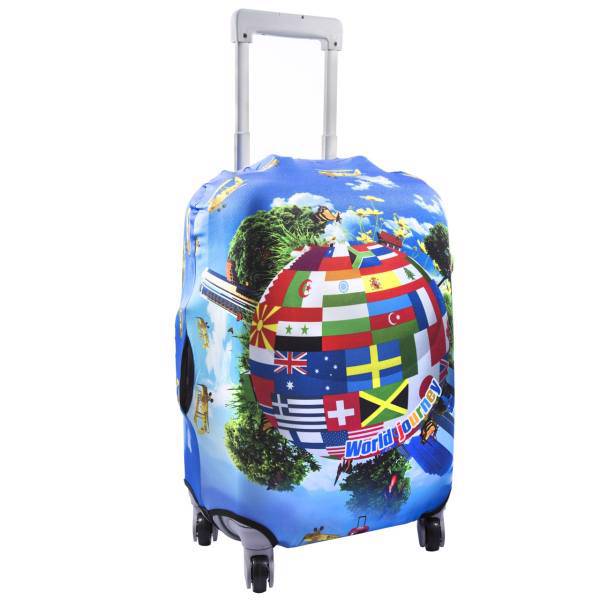 کاور چمدان تراول شرت مدل E012 سایز بزرگ، Travel Shirt E012 Luggage Cover Size Large