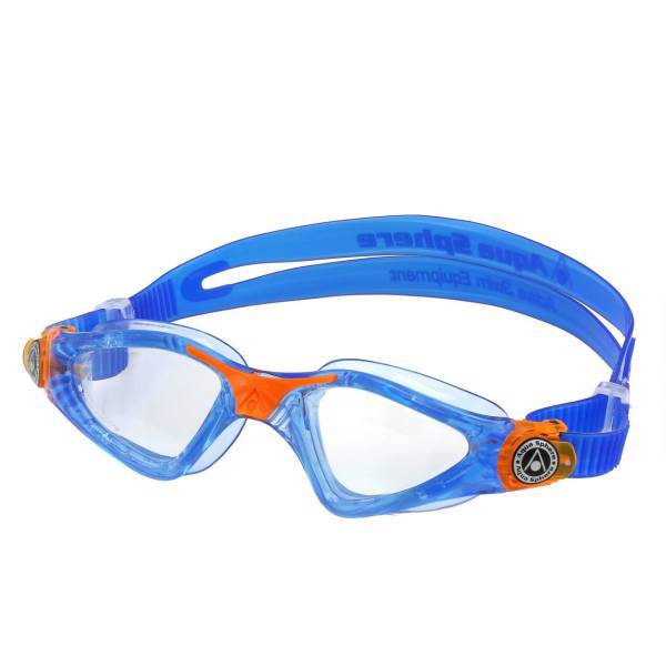 عینک شنای بچه گانه آکوا اسفیر مدل Kayenne JR لنز شفاف، Aqua Sphere Kayenne JR Clear Lens Swimming Goggles For Kids