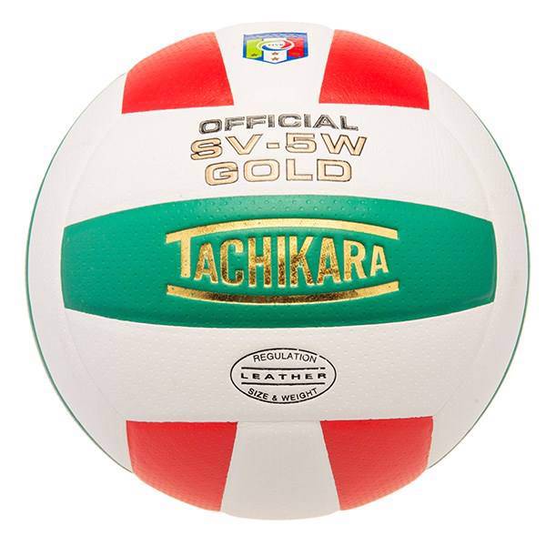 توپ والیبال Tachikara مدل Official Sv 5w Gold ایتالیا، Tachikara Official Sv 5w Gold Italia Volleyball