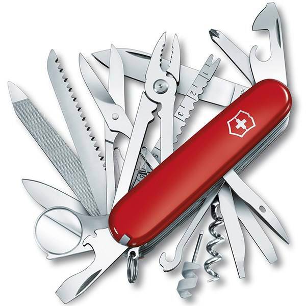 چاقوی ویکتورینوکس مدل Swiss Champ کد 16795، Victorinox Swiss Champ 16795 Knife