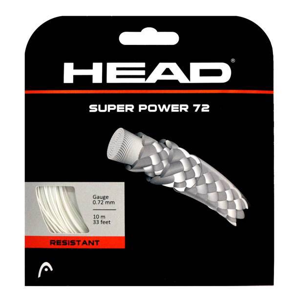 زه تک راکت بدمینتون هد مدل Super Power 72، Head Super Power 72 Badminton Racket String