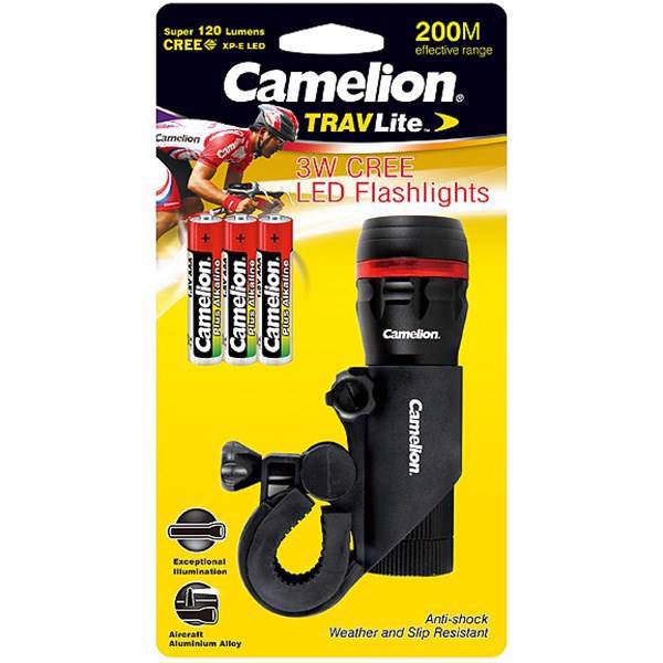 چراغ قوه کملیون مدل Travlight کد T556S، Camelion Travlight T556S Camping Flashlight