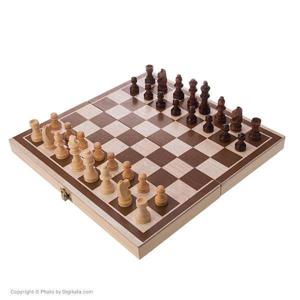 شطرنج چوبی تاشو، Folding Wooden Chess