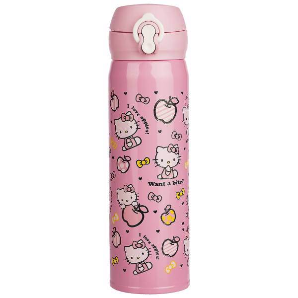 فلاسک کودک مدل Hello Kitty گنجایش 400 میلی لیتر، Hello Kitty Baby Vacuum Bottle 400ml