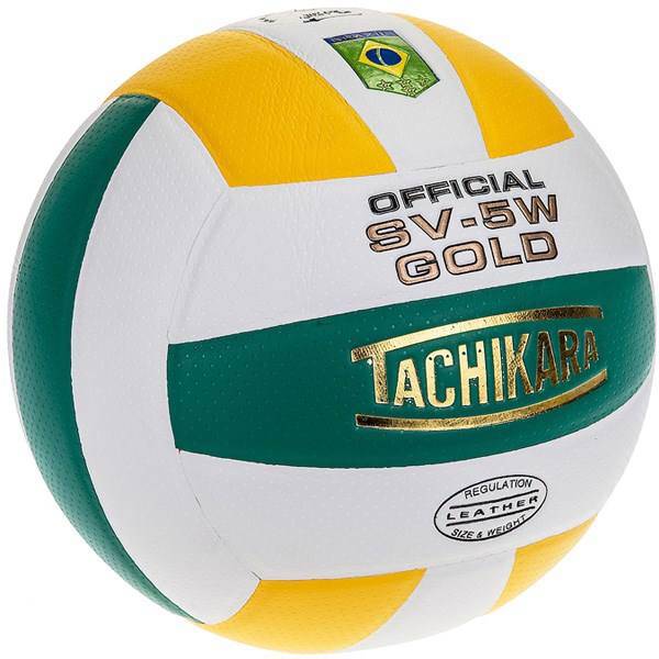 توپ والیبال تاچیکارا مدل Official Sv 5w Gold Brazil، Tachikara Official Sv 5w Gold Brazil Volleyball