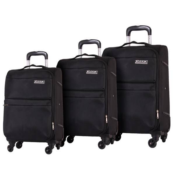 مجموعه سه عددی چمدان هوسنی مدل 1-8018، Hossoni 8018-1 Luggage 3 Pcs