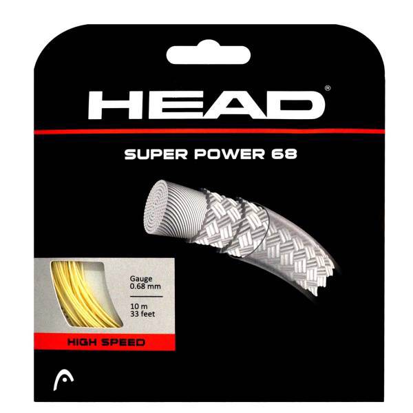 زه تک راکت بدمینتون هد مدل Super Power 68، Head Super Power 68 Badminton Racket String