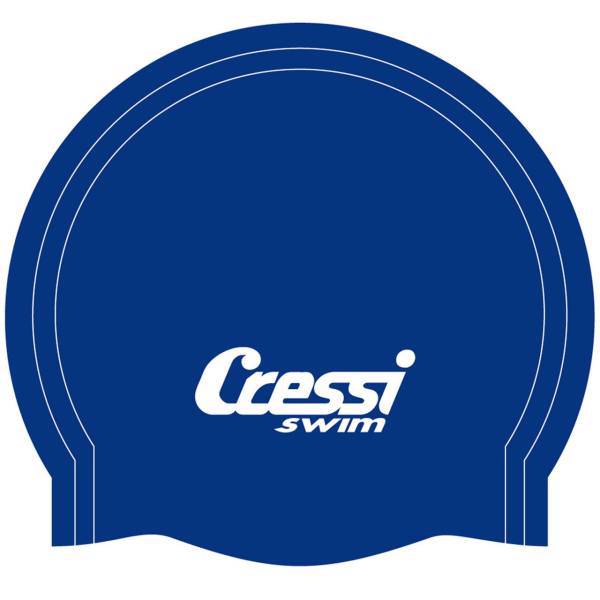 کلاه شنای کرسی مدل Race38gr Blue، Cressi Race38gr Blue Swimming Cap