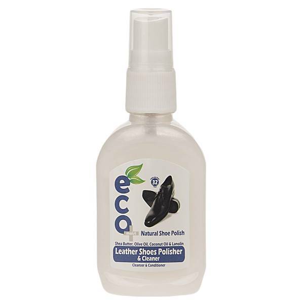 اسپری تمیز کننده کفش چرم ایکو مویست مدل Green حجم 50 میلی لیتر، Eco Moist Green Shoes Cleaning 50ml