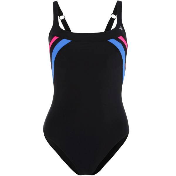 مایو زنانه آکوا اسفیر مدل Siena Black Pink Blue، Aqua Sphere Siena Black Pink Blue Swimsuit For Women