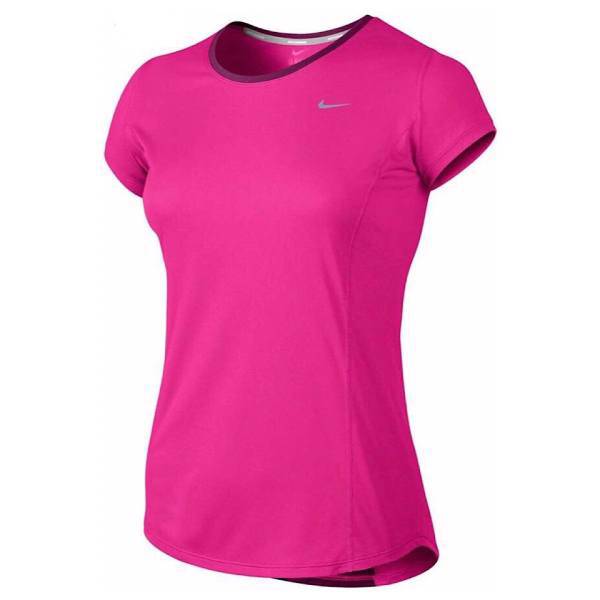 تی شرت ورزشی زنانه نایکی مدل Dri-Fit Racer Running
