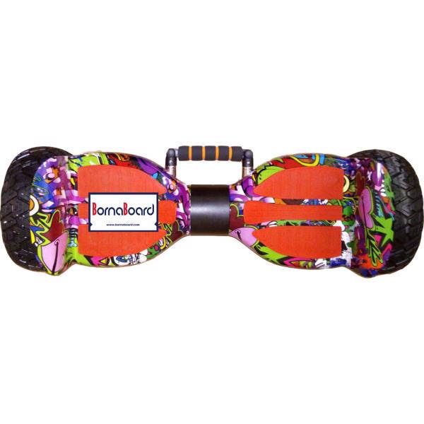 اسکوتر برقی آفرود مدل Borna Off Road Handle HANROX-Multi Color Purple