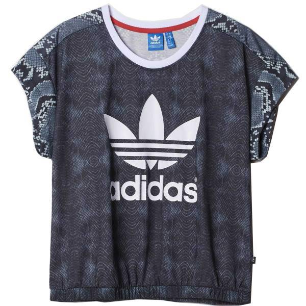 تی شرت زنانه آدیداس مدل Los Angeles Mix Logo، Adidas Los Angeles Mix Logo T-shirt For Women