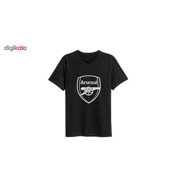 تی شرت نخی ورزشی ماسادیزان مدل آرسنال کد 207، Masa Design Tshirt Arsenal 207