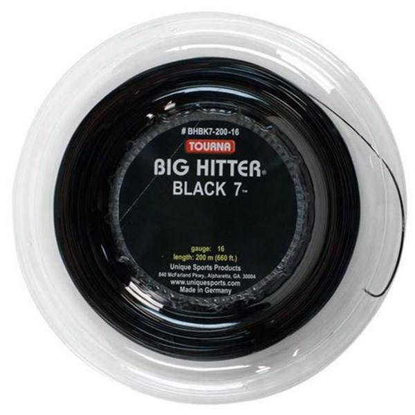 زه راکت تنیس یونیک مدل Tourna Big Hitter Black 7 16، Unique Tourna Big Hitter Black 7 16 Tennis Racket String