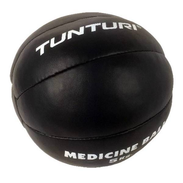 توپ طبی چرمی تنتوری پنج کیلوگرمی، 5KG Tunturi Medicine Ball Cross Fit
