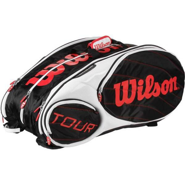 کوله پشتی تنیس ویلسون مدل Tour 15PK BKWHRD، Wilson Tour 15PK BKWHRD Tennis BackPack