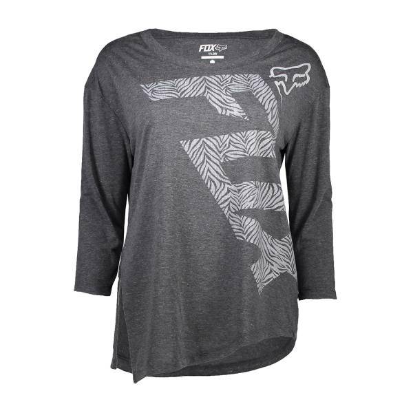 تی شرت آستین بلند زنانه فاکس مدل Angled، Fox Angled Long Sleeve T-Shirt For Women