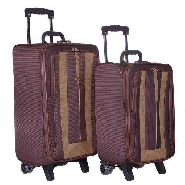 مجموعه دو عددی چمدان مدل A03-bro، A03-Bro Luggage 2 Pcs