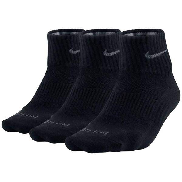 جوراب نایکی مدل Non-Cushion Quarter بسته سه عددی، Nike Non-Cushion Quarter Socks 3 Packs