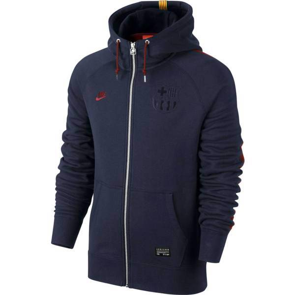 سویشرت مردانه نایکی مدل FC Barcelona AW77 Covert Fleece، Nike FC Barcelona AW77 Covert Fleece For Men Sweatshirt