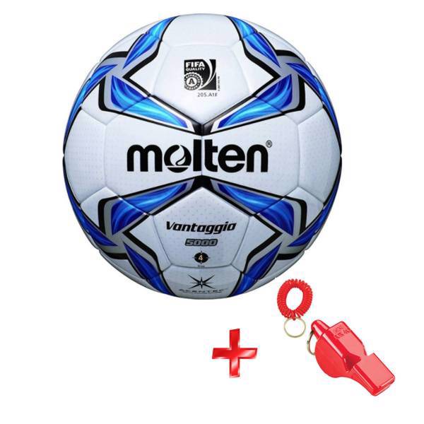 توپ فوتسال مولتن سری Vantaggia مدل F5V5000 به همراه یک عدد سوت، Molten Vantaggia F5V5000 Futsal Ball