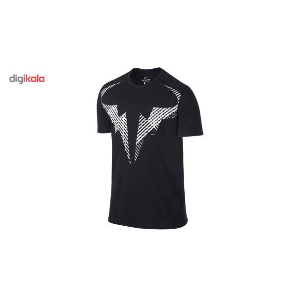 تی شرت آستین کوتاه مردانه نایکی مدل Court Rafael Nadal، Nike Court Rafael Nadal Short Sleeve T-Shirt For Men