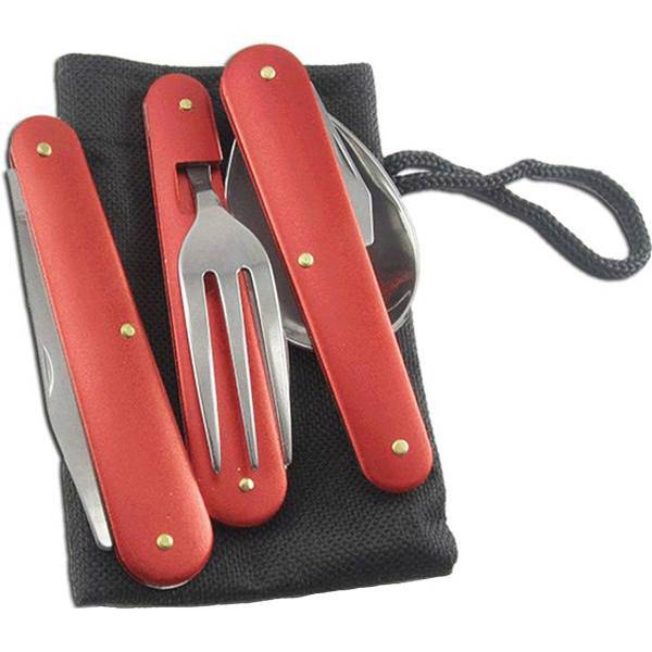 ست قاشق، چنگال و چاقوی سفری، Camping Spoon Fork And Knife Set