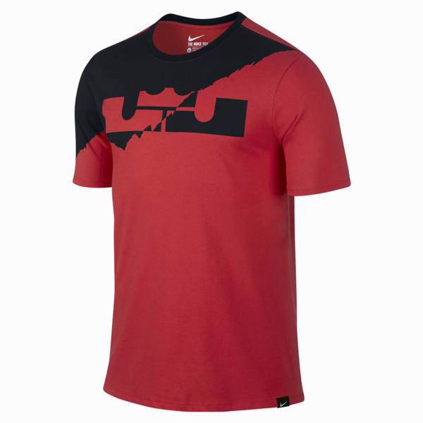 تی شرت مردانه نایکی مدل Lebron Split، Nike Lebron Split Swoosh T-Shirt For Men