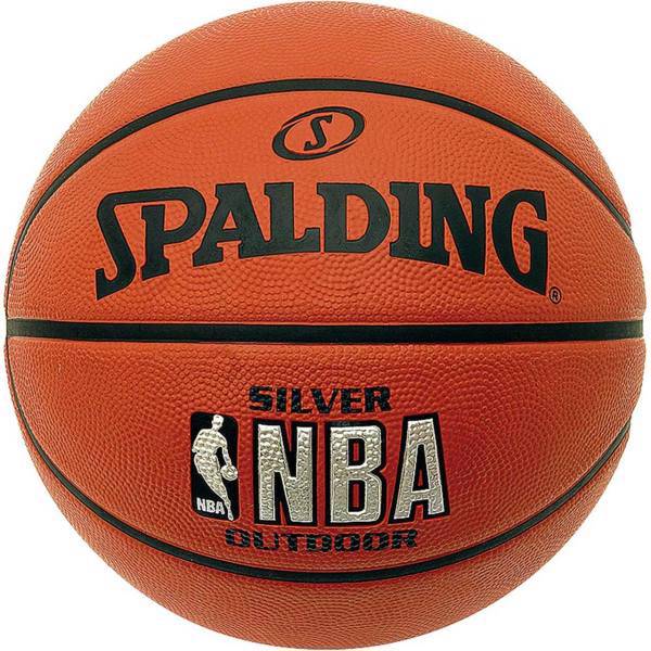 توپ بسکتبال Spalding مدل NBA Silver، Spalding NBA Silver Basketball