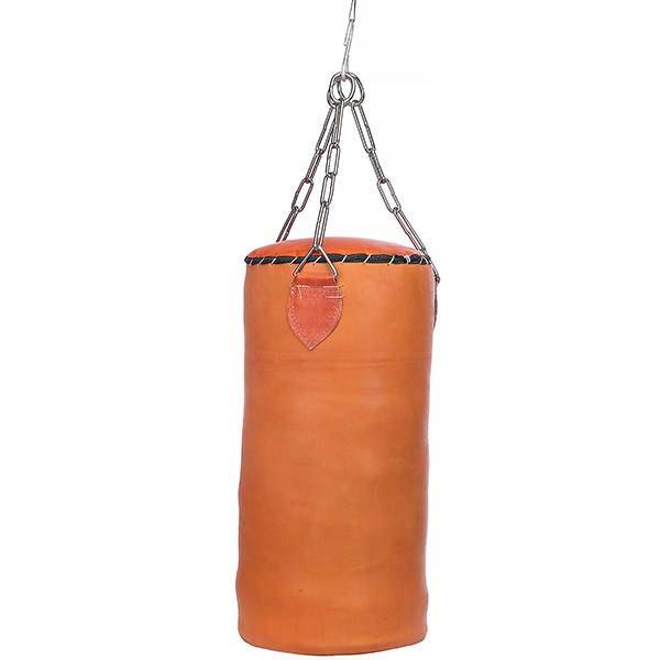 کیسه بوکس چرمی 70 سانتی‌متری، 70 CM Leathery Punching Bag
