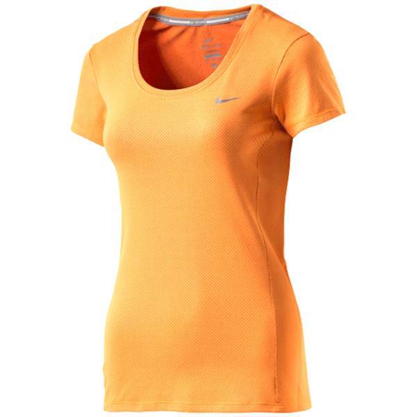 تی شرت زنانه نایکی مدل Dri-Fit Contour Short Sleeve، Nike Dri-Fit Contour Short Sleeve T-shirt For Women