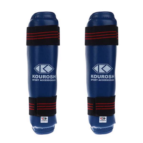 ساق بند تکواندو کوروش سایز Large، Kourosh Taekwondo Shin Guards Size Large