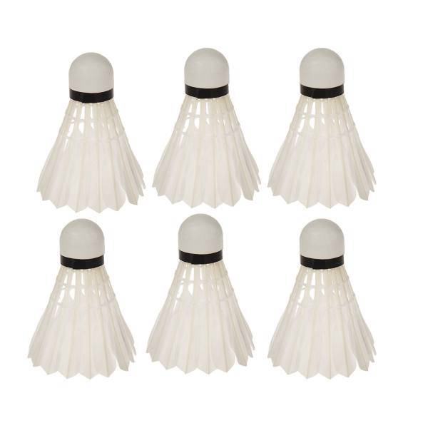 توپ بدمینتون جیاژیانگ 500 بسته 6 عددی، Jiaxiang 500 Badminton Shuttlecock Pack Of 6