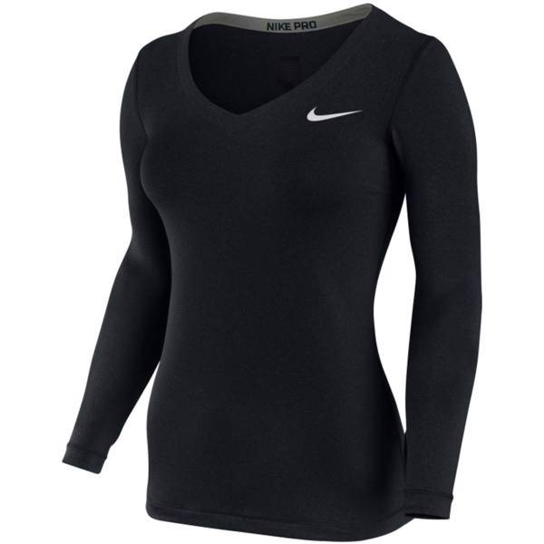 تی شرت زنانه نایکی مدل Pro LS، Nike Pro LS Shirt For Women