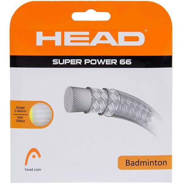 زه راکت بدمینتون هد مدل Super Power 66، Head Super Power 66 Badminton Racket String