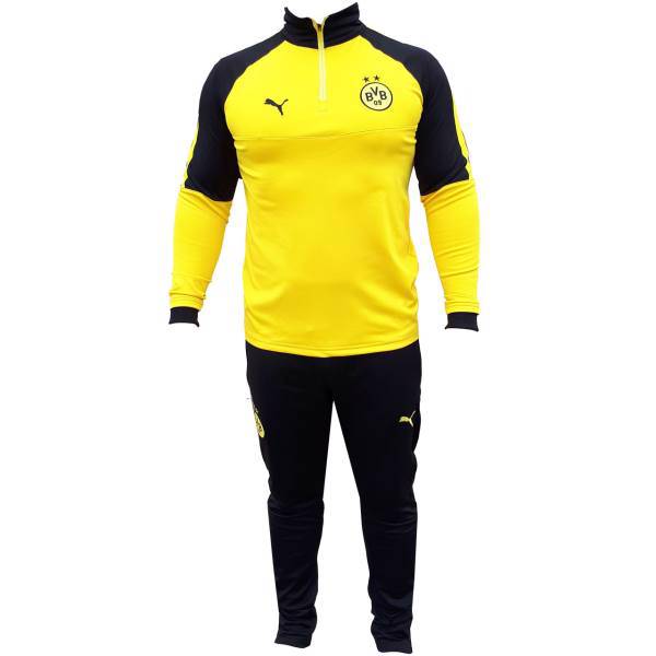 ست ورزشی گرمکن و شلوار پوما مدل Borussia Dortmund bvb 09، Borussia Dortmund bvb 09 Puma Tracksuit